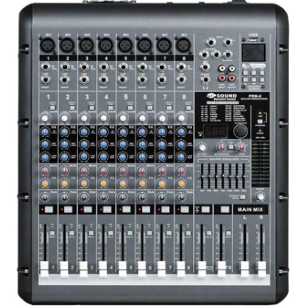 D-Sound Prw8 Power Mixer