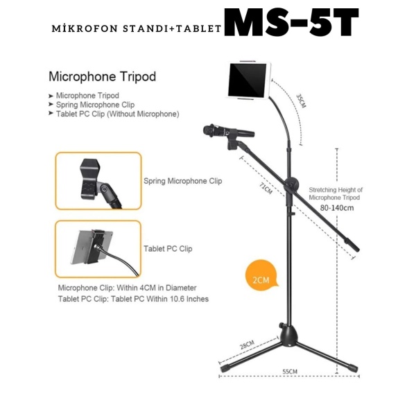 Tower Sm-5T Mikrofon Stand