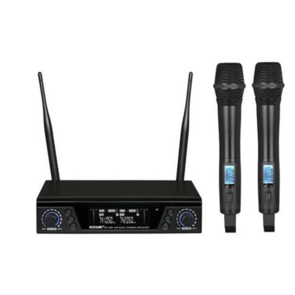 Acemic Ex-200 Uhf Wireless Microphone Çift El