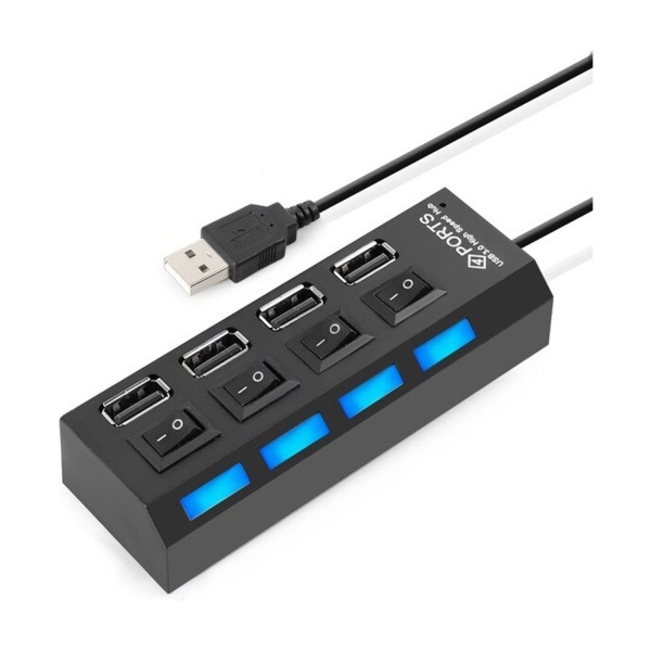 Hi-Speed 4 Port Usb 2 0 Hub Çoğaltıcı Usb Çoklayıcı