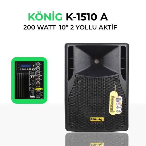 König K-1510A 10 450W Aktif Kabin