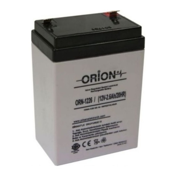 Orion Akü Orn 1226 12V 2 6 Ah Akü