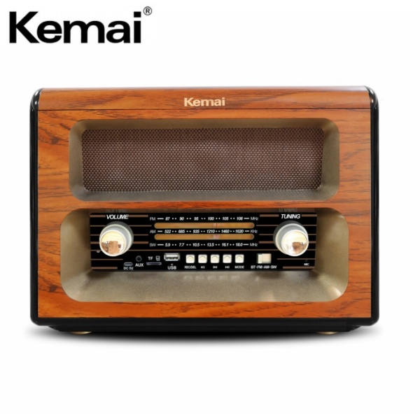 Kemai Bluetooth Usb Sd Fm Radyo Nostaljik Radyo Md-1910Bt