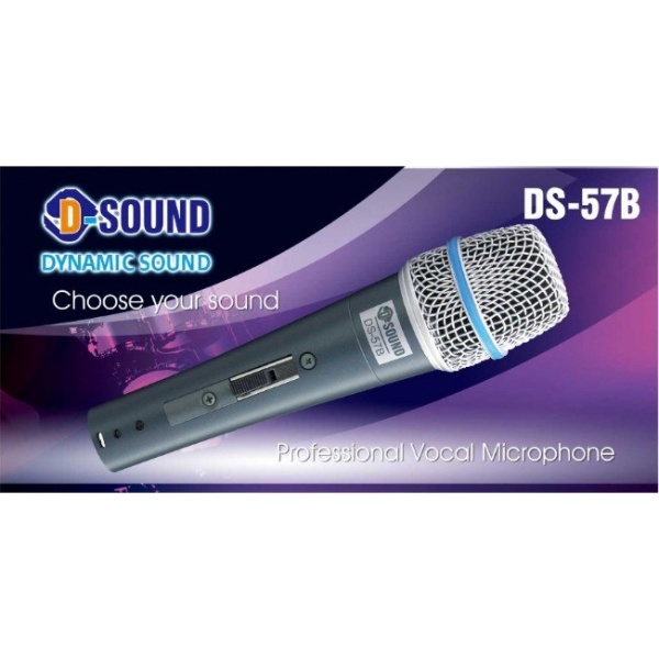 Dynamic Kablolu Mikrofon D-Sound Ds-57B