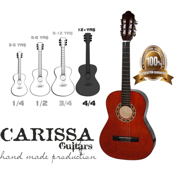 Carissa Cg-200 Sce Nat İnce Kasa Elektro Klasik Gitar