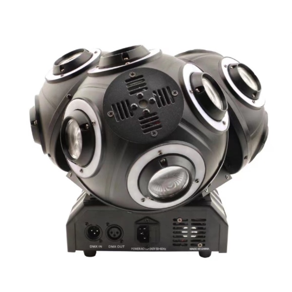 Queen Dl-30F 3 Planet Balls Moving Head With Rgb Laser