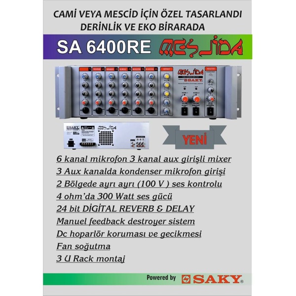 Saky Mesjıda Sa-6400Re