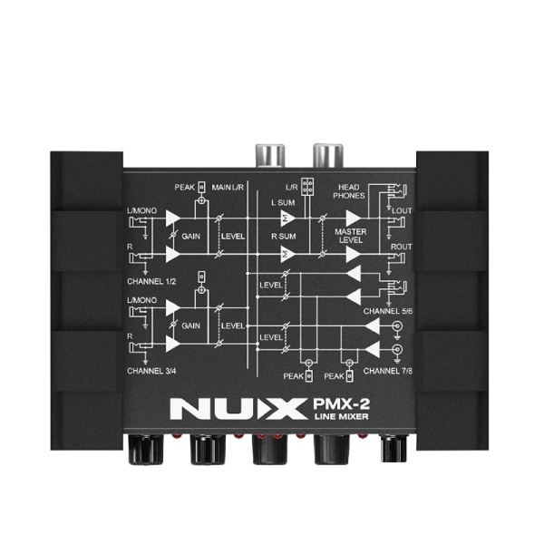 Nux Pmx-2U Ses Kartı ve Mixer