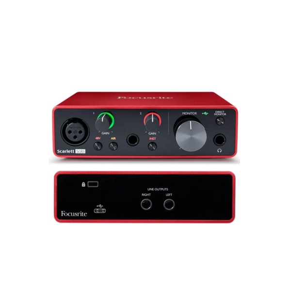 MOSC0032 Focusrite Scarlett Solo (4th Gen)