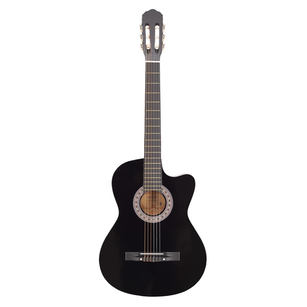 Madrid Mcg-120C Bk Cutaway 39 Klasik Gitar Tam Boy