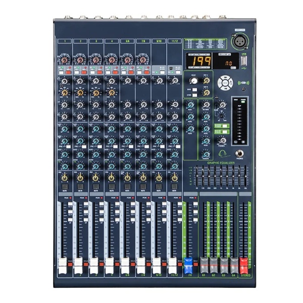 Ga-12 12 Kanal Aux Mixer