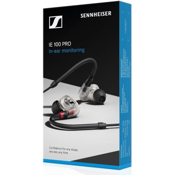 Sennheiser IE 100 PRO Kulak İçi Monitör Kulaklık (Şeffaf)