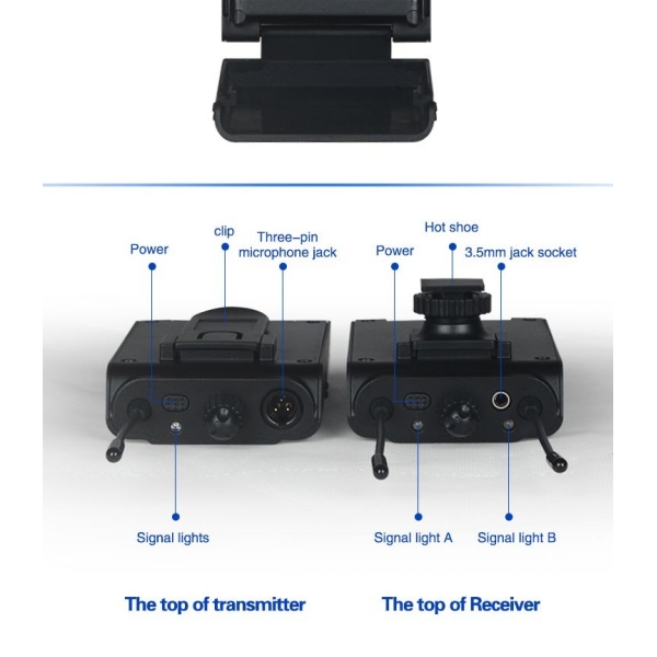 Acemic Dv-100 Yaka Wireless Camera Microphone System