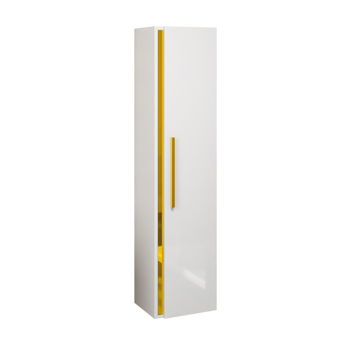 Yeni Gold Mdf Beyaz 140 Cm Banyo Boy Dolabı**demonte Değil