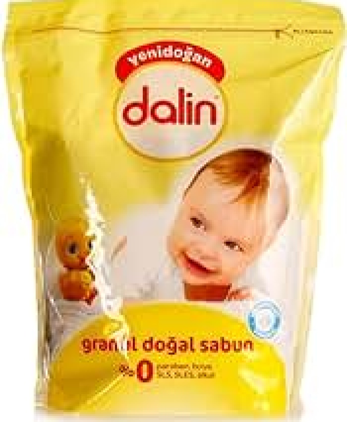 dalin toz sabun bebek çamaşır yıkama deterjanı 500 gr.