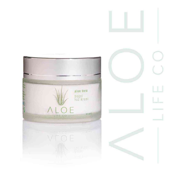 Aloe Vera Doğal Yüz Kremi 50 ml