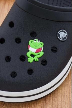 Kurbağa Prens Crocs Süsü Bileklik Terlik Süsü Charm Terlik Aksesuarı - CRS0130