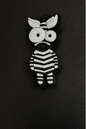 Zebra Terlik Süsü Charm Terlik Aksesuarı - CRS0679