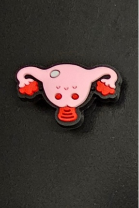 Uterus Terlik Süsü Charm Terlik Aksesuarı - CRS0693