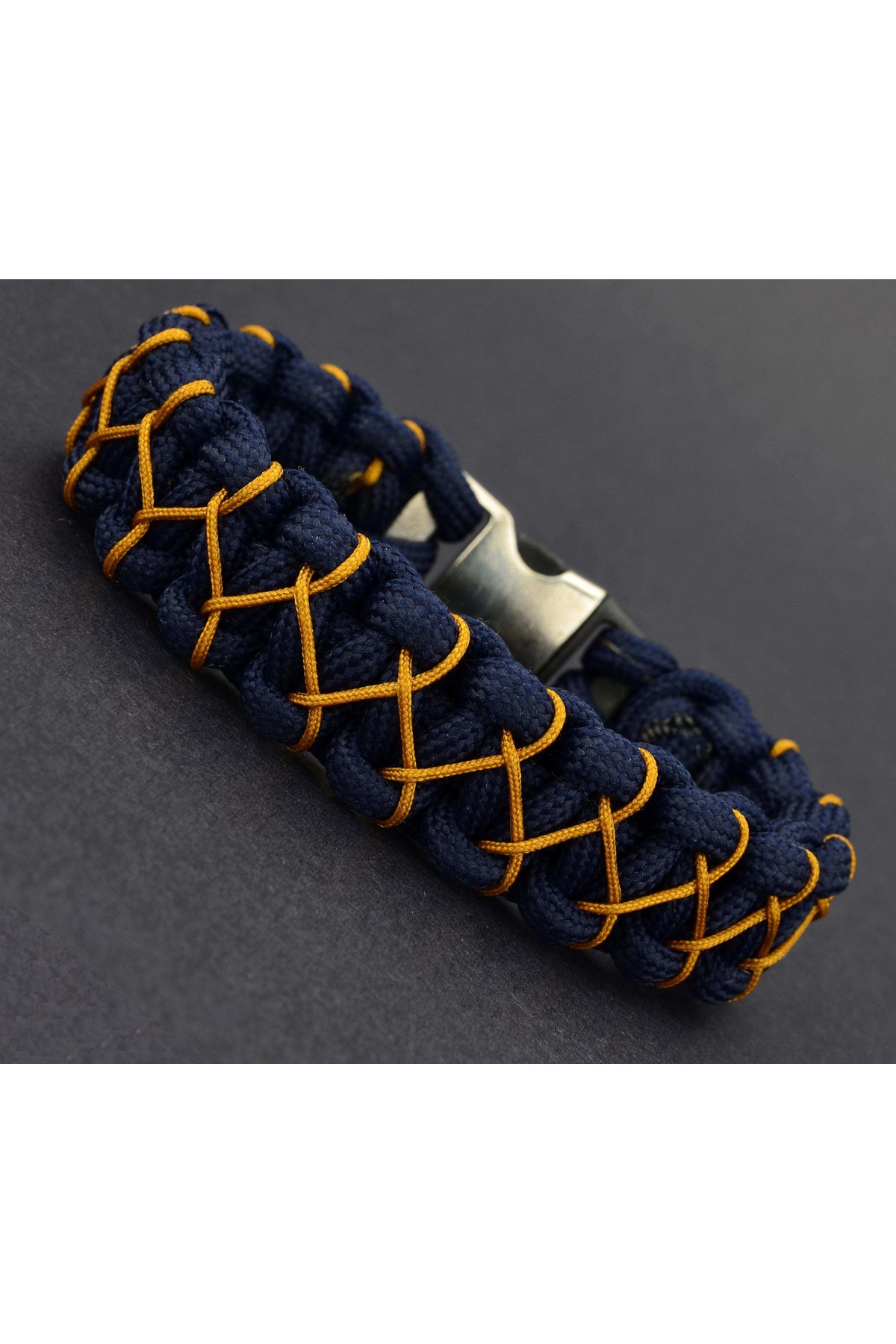 Lacivert Paracord Bileklik - PAR0039