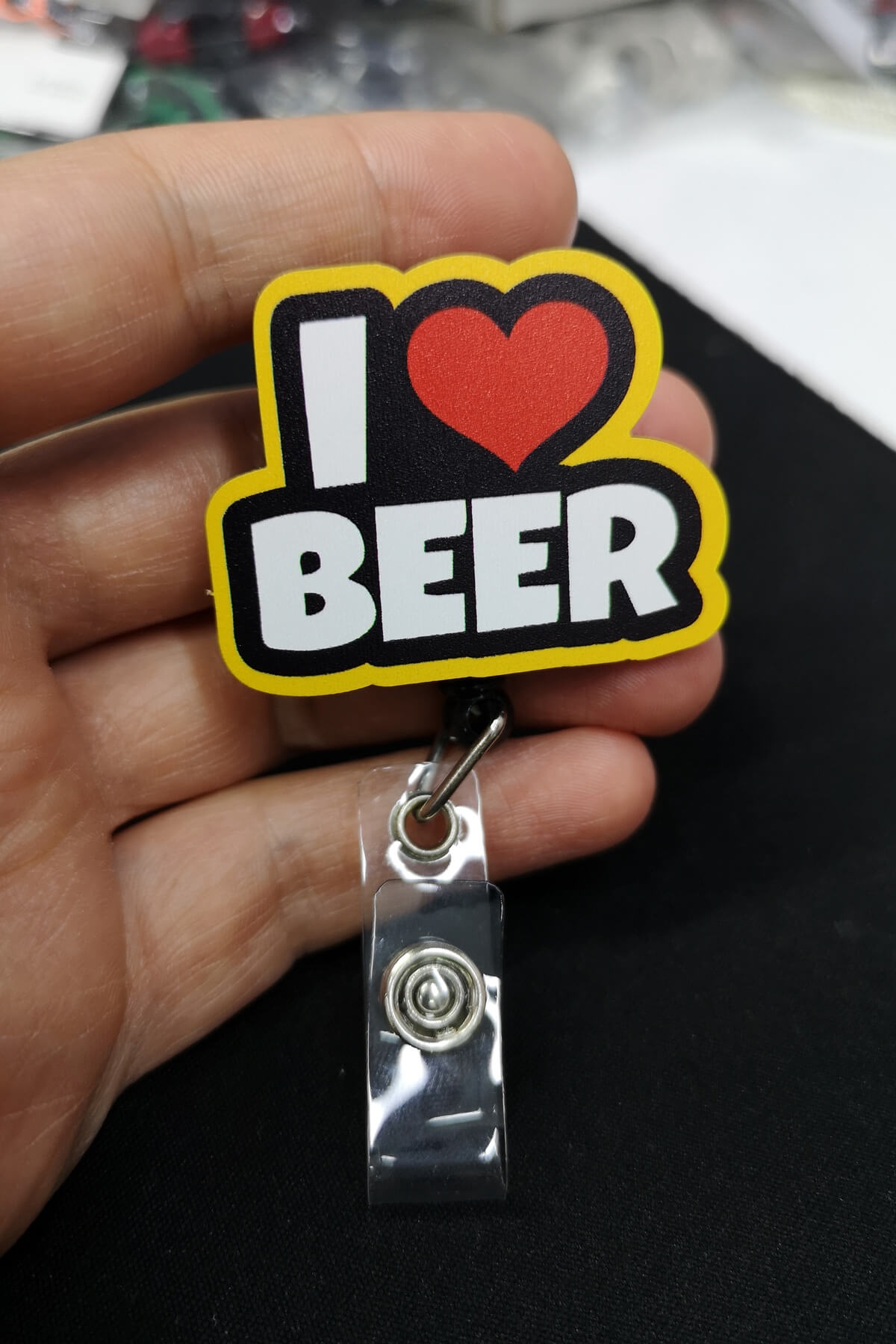 I Love Beer Yoyo Yaka Kartığı Yoyo Kartlık - YOY0129