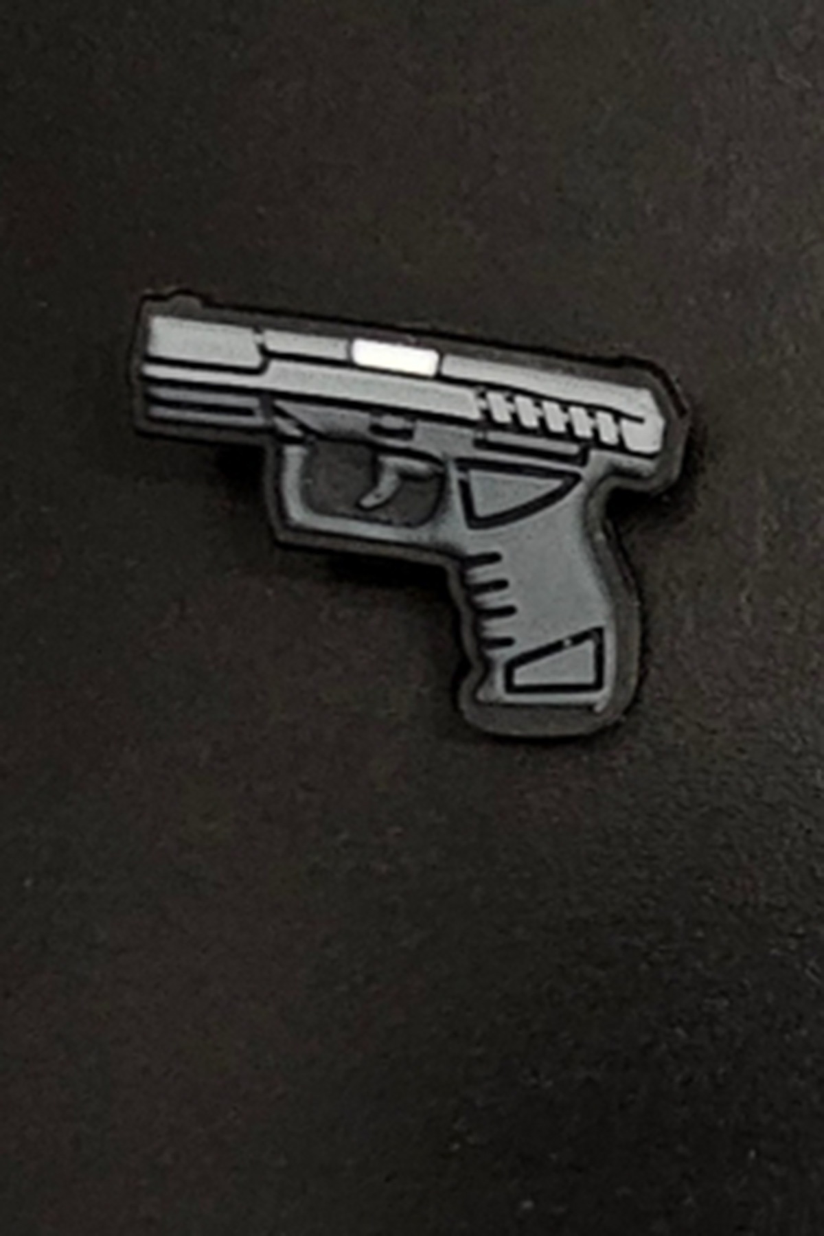 Silah Tabanca Glock 17 Terlik Süsü Charm Terlik Aksesuarı - CRS0659