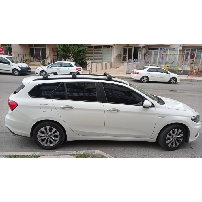 MITSUBISHI Outlander (Mk3) 2013-- Gri Set Ara Atkısı Pro 2 Çadır Taşıyıcı