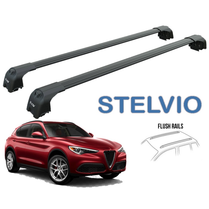 Alfa Romeo Stelvio Suv Ara Atkısı Tavan Taşıyıcı 2017-- Siyah