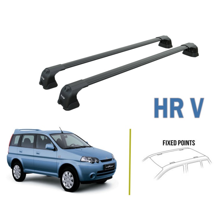 Honda HR-V Portbagaj Taşıyıcı Ara Atkısı 1999-2005 Siyah Paw Pro 3