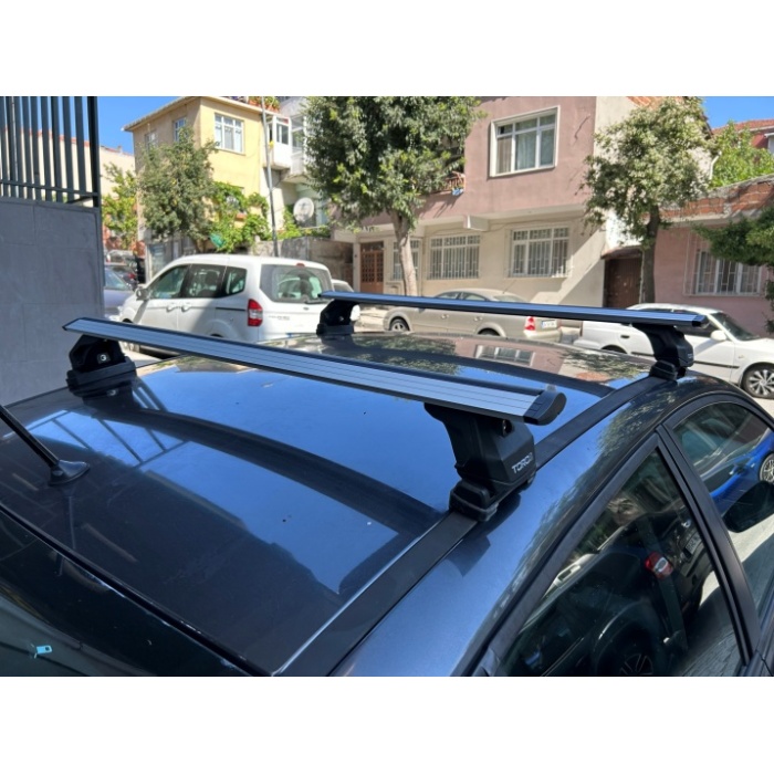 Renault Megane 2 Portbagaj Taşıyıcı Ara Atkısı Gri Set Pro 4 2002-2009