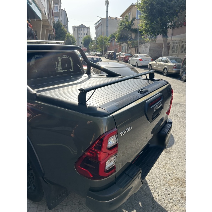 Ford Ranger T7 Wiltrack Mountain Tonneau Kapağı Kargo Taşıyıcı Çapraz Çubukları 2019-2022 Siyah