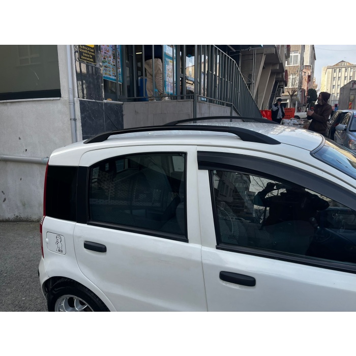 Fiat Panda 169 Üst Tavan Çıtası Taşıyıcı Bar Paw Plus 2002-2012 Gri