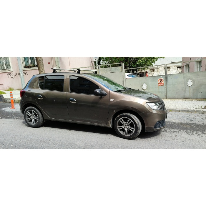 Dacia Sandero Portbagaj Taşıyıcı Ara Atkısı 2013-2020 Gri Paw Pro 5