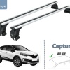 Renault Captur Portbagaj Taşıyıcı Ara Atkısı Pro 4 Set 2013-2019 Gri