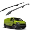 Volkswagen Transporter T7 Kısa Kasa 2024- Sonrası Alüminyum Üst Tavan Çıtası Plus Serisi Siyah