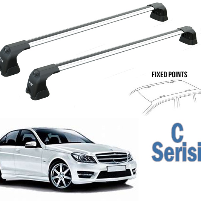 Mercedes C Serisi W204 Ara Atkısı Gri Set 2007-2014 Paw Pro 3