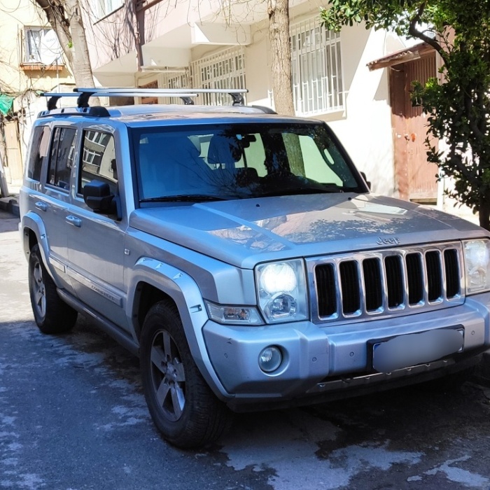 Jeep Commander Xk Ara Atkısı Tavan Taşıyıcı 2006-2010 Gri Set Pro 4