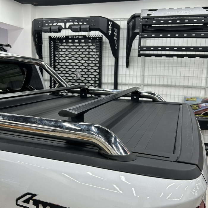 Volkswagen Amarok Kasa üstü Bed Rack Taşıyıcı Bar 2022- Gri