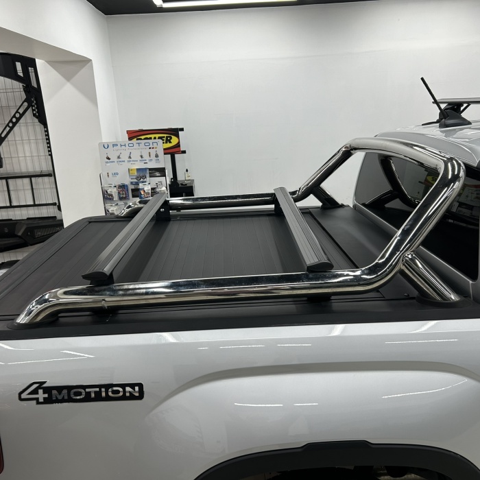 Volkswagen Amarok Kasa üstü Bed Rack Taşıyıcı Bar 2022- Gri