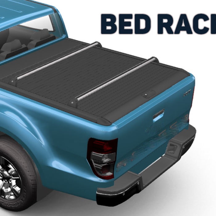 Volkswagen Amarok Kasa üstü Bed Rack Taşıyıcı Bar 2022- Gri