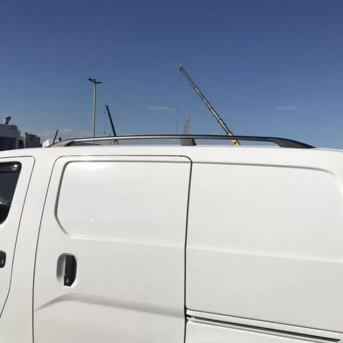 Renault Trafic X82 LWB (2014–2025) Tavan Yan Barları – Plus Model, Gri Alüminyum