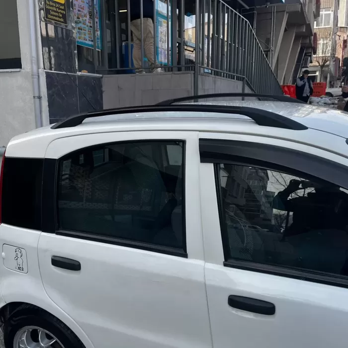 Fiat Panda 169 Üst Tavan Çıtası Taşıyıcı Bar Plus 2002-2012 Gri