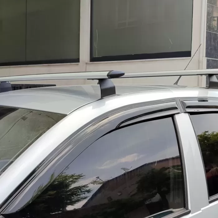 Volkswagen Bora Ara Atkısı Tavan Taşıyıcı Bar Siyah Set 2012-2020 Pro 5