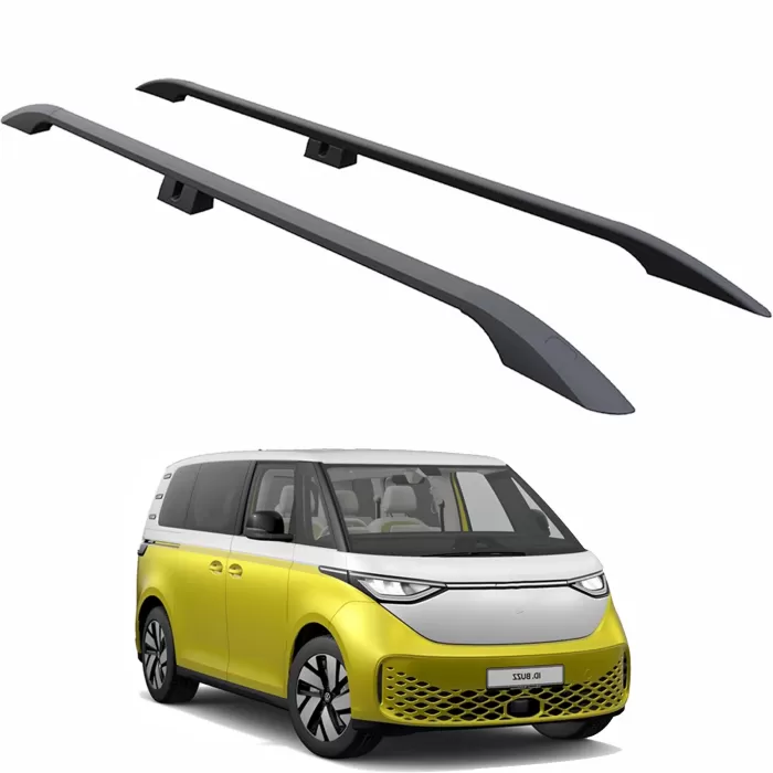 Volkswagen ID. Buzz Üst Tavan Çıtası Tavan Rayları Plus Siyah
