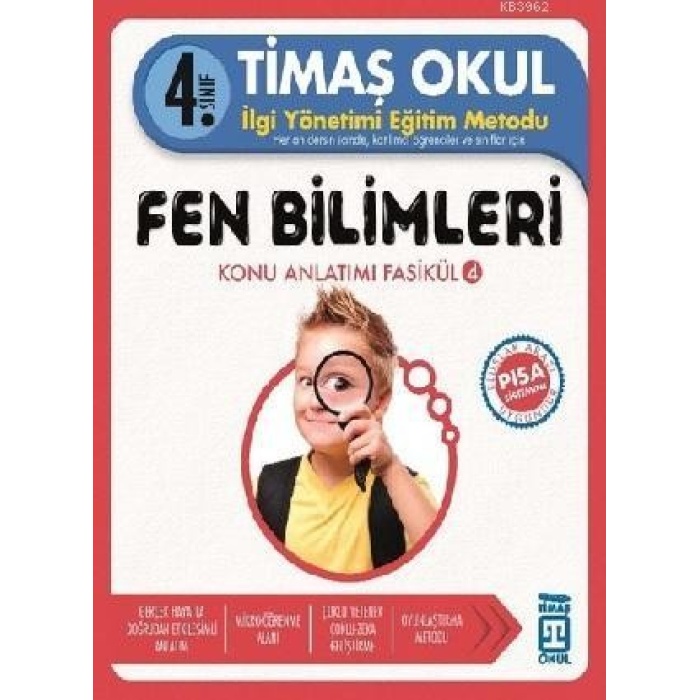 4. Sınıf Fen Bilimleri Konu (4 Kitap Fasikül)