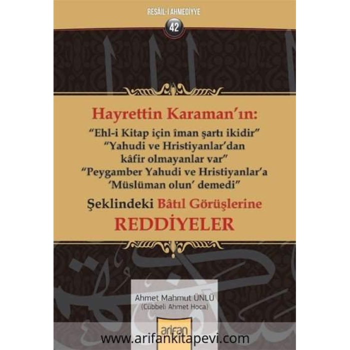 Hayrettin Karamana Reddiyeler