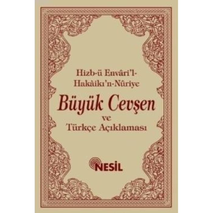 Büyük Cevşen; (Çanta Boy, 2 Renk)