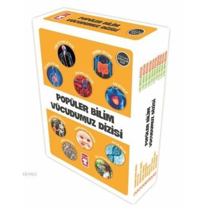 Vücudumuz Dizisi Set (10 Kitap); Popüler Bilim - Vücudumuz Dizisi, 9+ Yaş