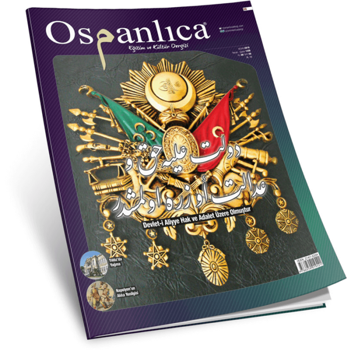 Nisan 2018 Osmanlıca Dergisi