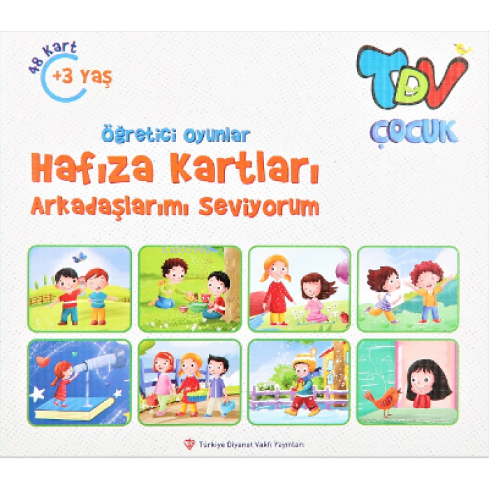 Öğretici Oyunlar Hafıza Kartları - Arkadaşlarımı Seviyorum